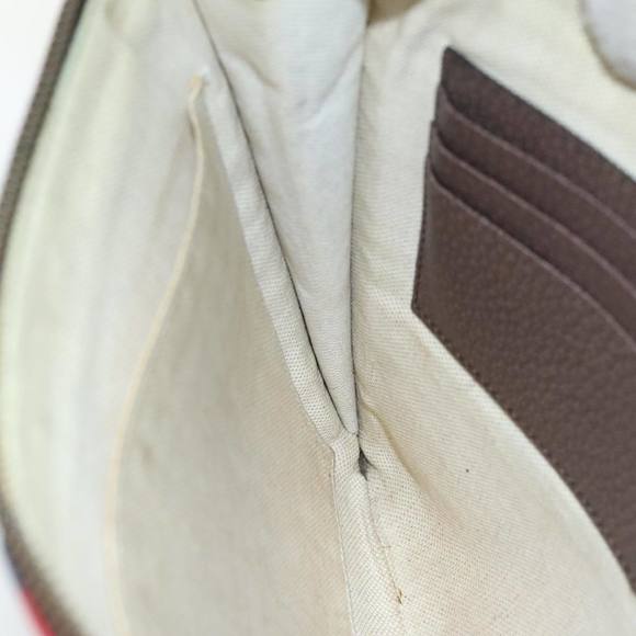 GUCCI GG Supreme Clutch Bag PVC Beige 473915 Auth 89765 - Picture 16 of 16